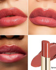 Oulac Moisturizing Shine Lipstick For Women Christmas Set 2PCS, 2 in 1 Tinted Lip Balm for Winter, Hydrated Juicy and Glossy Lip Color for Dry, Cracked and Chapped Lips, Vegan [01+16]