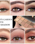 AMY'S DIARY 12Color Light Pink Purple Eyeshadow Palette, Long-Lasting, and Highly Pigmented. Elevate Your Eye Makeup– Unleash Your Unique Style (10 colors 09#)