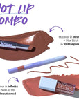 Kosas Hotliner Retractable Lip Liner Pencil with Built-In Brush & Sharpener - Easy Contouring, Hydrating, Long-Lasting- Pigmented Creamy Texture for Plumping Lips - Hyaluronic Acid & Konjac - Infinite