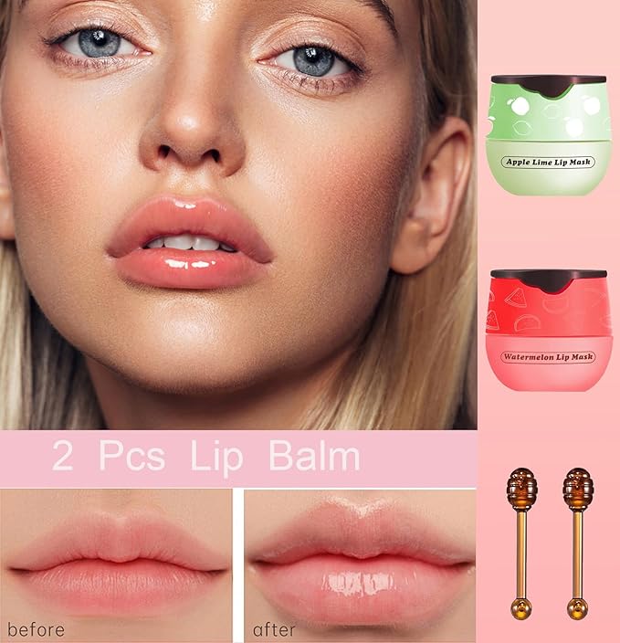 2 PCS Bee Lip Balm Honey