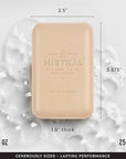 Mistral Bar Soap, Sandstone, Large Bar