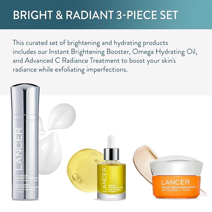 Lancer Skincare Bright & Radiant 3-Piece Brightening