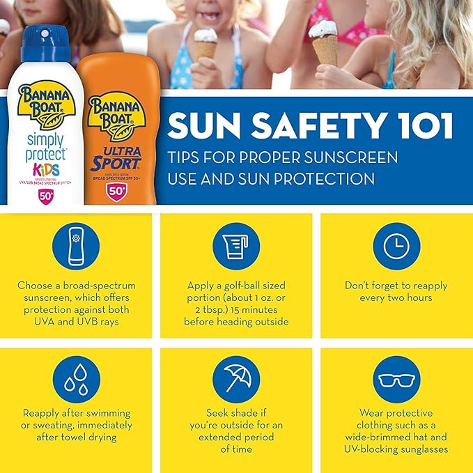 Banana Boat Kids Max Protect & Play Broad Spectrum Sunscreen SPF 100 4 oz