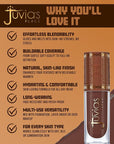 Juvia’s Place Bronzed Liquid Bronzer - Mahogany - Liquid Bronzer for Face with Silky Blendable Texture - Buildable Coverage for Natural Contour & Dimension - Easy-to-Blend, Patch-Proof Formula