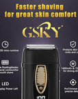 GSKY Mens Hair Clipper, Hair Cutting Kit, Beard Trimmer for Men, Foil Shavers, Hair Trimmer Barber Clippers Set, Mens Clippers and Grooming Set, Barber Trimmers Professional, Beard Shaver for Men