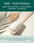 Ecotools dry body brush, dry