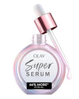 Olay Super Serum - Niacinamide, Vitamin C & E, Collagen Peptide, AHA - 5-in-1 Skin Care Benefits for Face - Healthy Glow, Brightening, Hydrating, Smoothing, Firming, Evens Tone, Anti-Aging, 1.7 Oz