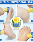 60% Urea with 2% Salicylic Acid Urea Foot Care Stick, Foot Cream Moisturizer for Dry Cracked Feet, Knees, Elbows, Hands, Moisturizes and Hydrates, Callus Remover & Skin Softener 1.41oz (2PC, 40G)