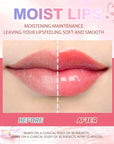 LANGMANNI Moisturizing Lip Oil,No-Sticky Lip Gloss Lip Balm Lip Care,Fruit Flavoured Lip Oil For Dry Lip's Moisturizing Hydrating And Nourishing ((Cherry))