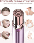 Facial Hair Removal for Women, Painless Electric Facial Hair Remover for Face, Chin，Upper Lip with USB Rechargeable