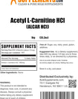BulkSupplements.com Acetyl L-Carnitine Powder - ALCAR Powder, Acetyl L-Carnitine 1500mg, Carnitine Supplement - Gluten Free, 1500mg per Serving, 1kg (2.2 lbs) (Pack of 1)