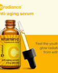 Double Size (2OZ), 20% Vitamin C Serum for Face with Hyaluronic Acid, Face Serum Vitamin C, Vitamin C for Face Serum for Women, Vitamin C Oil for Face, Vit C Serum for Face, Vitamin C Face Serum
