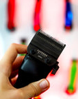 Supreme Trimmer Pro Clipper All Metal w/Fade Blade | 300 Min Run Time Professional Clipper Set, Cordless Beard Trimmer | STC5030 Red