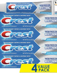 Crest Tartar Protection Whitening Cool Mint Flavor Toothpaste 8.2 Oz (Pack of 4)