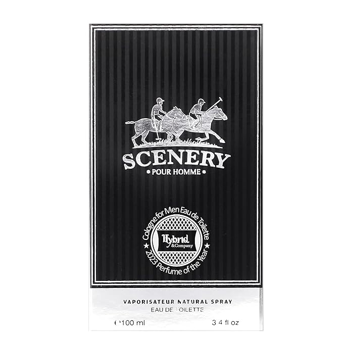 Hybrid & Company Scenery Pour Homme Eau De Toilette Natural Spray Vaporisateur,3.4FL.OZ