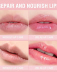 LANGMANNI Pudding Glow Lip Balm | Velvet-Smooth Lip Gloss for Nourished, Glowing Lips | Hydrating, Non-Sticky Glossy Tinted Lip Balm Makeup 0.28 Oz (#5, 1)