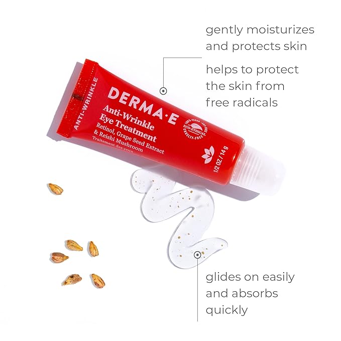 Derma e anti-wrinkle eye treatment