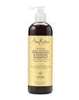 SheaMoisture Strengthen and Restore Shampoo for Damaged Hair Strengthen & Grow to Cleanse and Nourish 24 oz