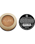 Milani Bronzer Powder - Baked Bronzer Made in Italy, Bronzing Shimmer Highlighter Makeup for Contour -Soleil