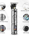GSKY Professional Hair Clippers, Men's Beard Trimmer & Grooming Kit with Electric Razor, Clippers & Trimmers Set, Hair Cutting Machines