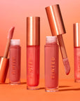 Live Tinted Huegloss High-Shine Lip Gloss - Hydrating, Non-Sticky, Moisturizing Lip Gloss with Hyaluronic Acid, Coconut Oil, and Shea Butter For a Soft Barrier & Seals in Moisture - Soft Shimmary Pink