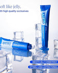 LipLock Jelly Serum for Dry Lips, Long-Lasting, Hydrating, Plumping, Glossy Mask with Rose PDRN, Carrot Collagen, Pillow Peptide, Moisturizing Tinted Lip Balm. (Crystal Clear)