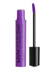 NYX PROFESSIONAL MAKEUP Liquid Suede Cream Lipstick - Run the World (Bright Violet With Pink Undertones)
