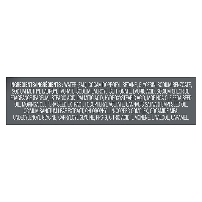 Dove Men+Care Body Wash Holy Basil + Hemp Seed Oil 4 Count to Rebuild Skin in the Shower with Plant-Based Cleansers and Moisturizers 18 oz