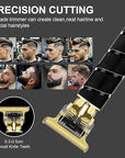 Professional Hair Clippers for Men,Professional Barber Clippers and Trimmer Set,Mens Cordless Clipper, Electric Hair Cut Machines,Cordless Mens Grooming Kit for Face, Hair, Gifts