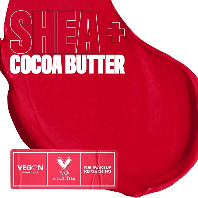 NYX PROFESSIONAL MAKEUP Smooth Whip Matte Lip Cream, Long Lasting, Moisturizing, Vegan Liquid Lipstick - Cherry Crème (Classic Red)