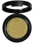 ISMINE Single Eyeshadow Powder Palette Shimmer Gold, High Pigment, Longwear Single Gold Eye Makeup for Day & Night (#16)