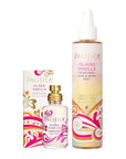 Pacifica Island Vanilla Spray Perfume & Hair and Body Mist Set – Tahitian Vanilla Clean Fragrance Duo, Essential Oil Blend, Alcohol-Free Hair/Body Mist Clean Beauty 100% Vegan & Cruelty-Free