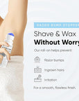 ESTETIST Razor Bump Solution Roll-On, Ingrown Hair & Razor Burn Care Serum, After Shave Roller for Bikini Area, Face, Neck, Underarm & Legs, Skin-Soothing Post Shave Care
