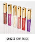 Rimmel Stay Plumped Lip Gloss, 801 Angel Shimmer, Pack of 1