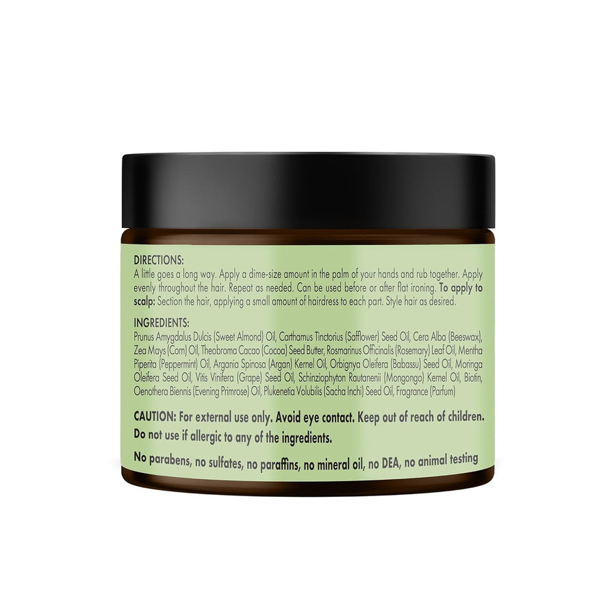 Mielle Organics Rosemary & Mint Hair Pomade for Women & Men - Conditioning Natural Hair Moisturizer to Quench the Scalp, Lock in Wave Patterns, Add Shine & Help Protect Against Dryness (5 oz)