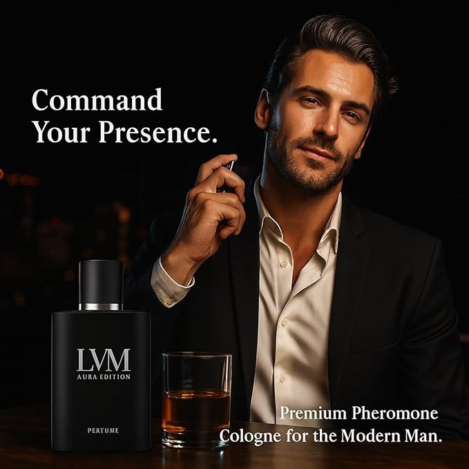 for Men, Pheromone Cologne, 50ml Long-Lasting Pheromone Perfume, Enhance Social Attraction & Confidence, Fresh Woody Fragrance for All Occasions (1 PCS)