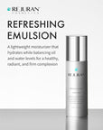 REJURAN® Refreshing Emulsion, c-PDRN® - Salmon DNA Facial Moisturizer for Deep Hydration, Radiance-Boosting, Firmness, Skin Elasticity, and Optimal Moisture Balance. Korean Skincare (1.52 fl oz)