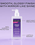 John Frieda Frizz Ease Smooth Operator Blowout Spray, Anti-Humidity, Hair Gloss, Heat Protection Spray for Hair, 6.77 Oz