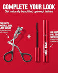 Revlon ColorStay Full Time Waterproof Mascara, Volumizing Eye Makeup, 24 Hour Wear, Smudge-Proof, Flake-Proof, 411 Blackest Black, Waterproof