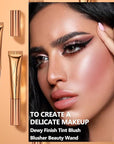 DAGEDA Blush Beauty Women Wand, Matte Liquid Cheek 0. (#02) 53oz