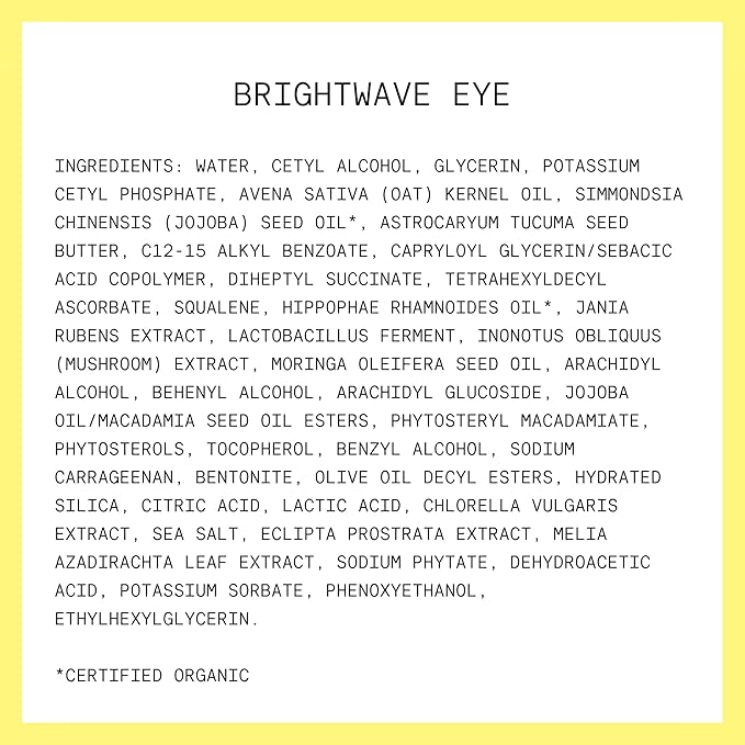 Kinship Self Reflect 100% Mineral SPF + Brightwave Vitamin C Eye Cream Bundle | Probiotic Moisturizing Facial Sunscreen | Energizing + Brightening Reduce Dark Circles & Puffiness | All Skin Types