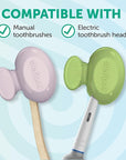 Steripod Clip-On Toothbrush Protector, Keeps Toothbrush Fresh and Clean, Fits Most Manual and Electric Toothbrushes, 1 Count