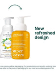 ATTITUDE Foaming Hand Soap, EWG Verified, Plant and Mineral-Based Ingredients, Vegan and Cruelty-free Personal Care Products, Lemon Leaves, 10 Fl Oz