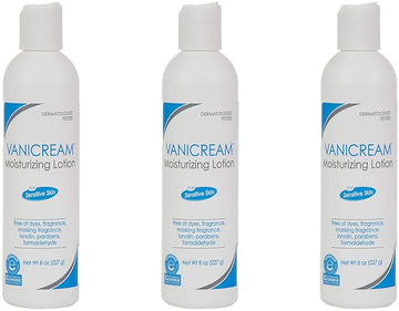 Vanicream Moisturizing Lotion 8 Ounce, (Value Pack of 3)