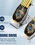 Hair Clippers for Men, Professional Beard Trimmer Mens Shaver Electric Razor Nose Trimmer Kit, Cordless Barber Clippers and Trimmers Set, Hair Cutting Kit, Shaving Machines for Men Grooming Gifts