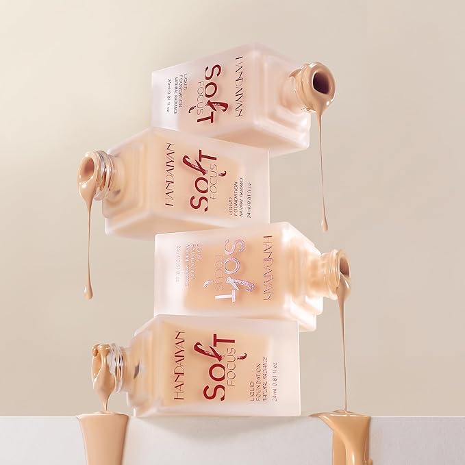 Soft Focus Deep Liquid Concealer Foundation, Hydrating Hig