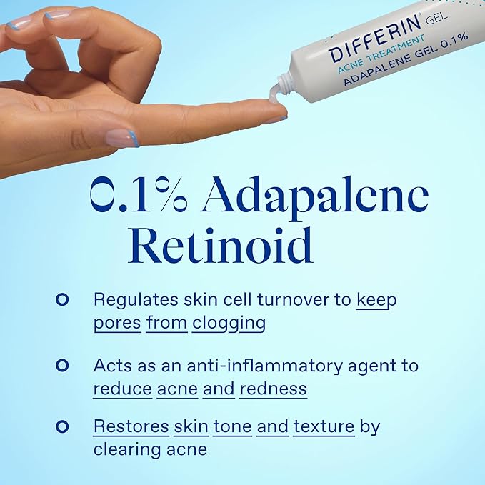 Differin acne treatment gel, 30