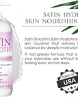 SATIN SMOOTH Post Wax Lotion - Hydrating Skin Nourisher for Smooth & Healthy Skin, After Wax Care Treatment, 16 fl oz