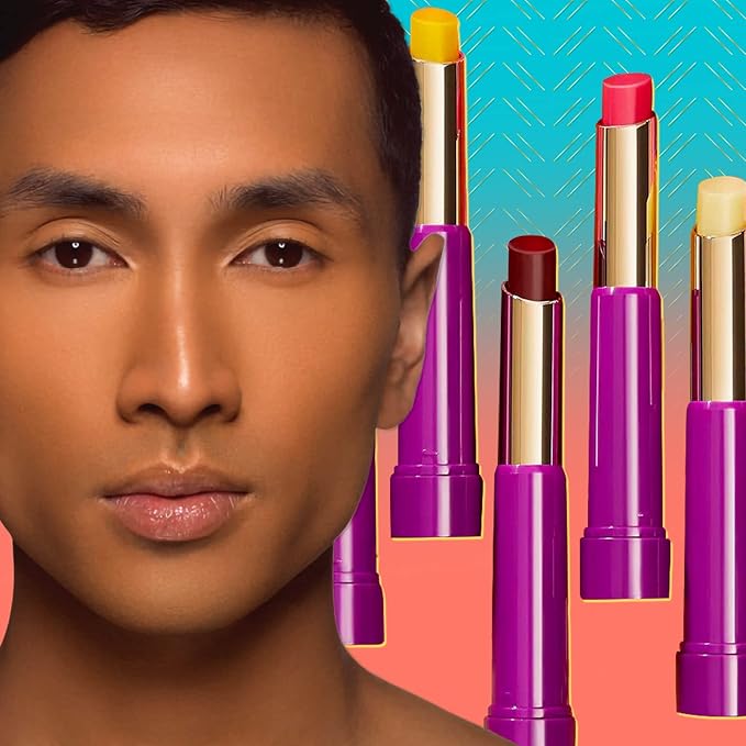 Juvia's Place The Nubian Nourishing Lip Balm | Mango – Moisturizing Lip Chap, Long-Lasting Hydration with Baobab, Manketti, Sunflower and Jojoba Oils, Vegan & Cruelty-Free - 0.6oz