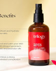 Trilogy Hydrating Mist Toner, Floral Hydration for All Skin Types, 3.38 fl oz